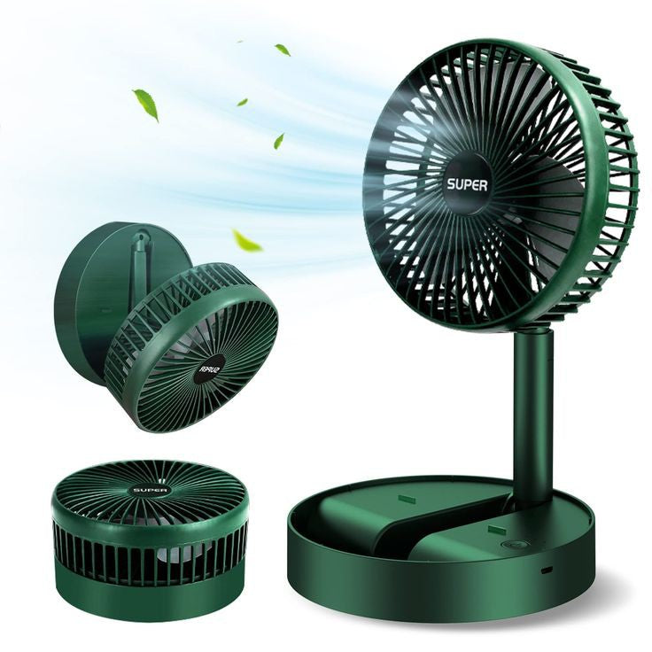 Portable Rechargeable Foldable Desk Fan